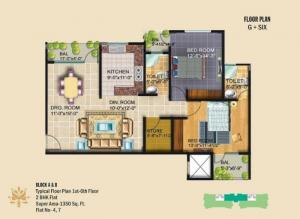 Crystal Link Apartment - Floor plan