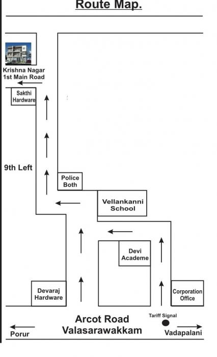 Woddies Krishna Nagar - Locality