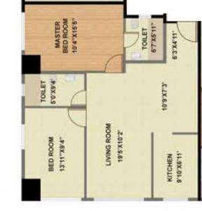 Bhattad Aurus - Floor plan