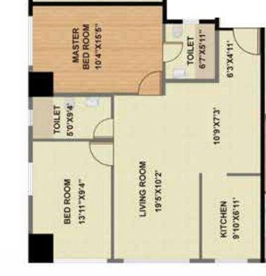 Bhattad Aurus - Floor Plan