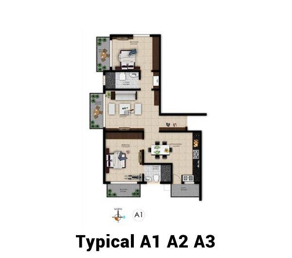 Aakar Parkview - Floor Plan