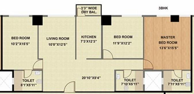 Bhattad Aurus - Floor Plan