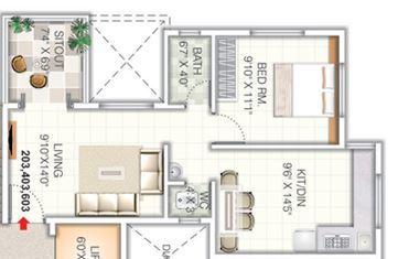 Bhavik Aqua - Floor Plan