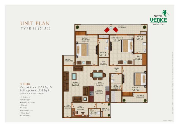Sethi Venice - Floor Plan