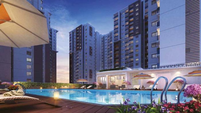 Sattva Divinity - Out Door Swimming Pool