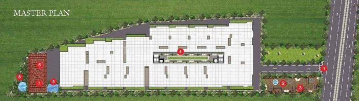 MK Shri Sai Lake Ville - Master Plan