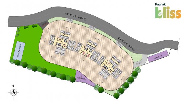 Raunak Bliss - Master Plan