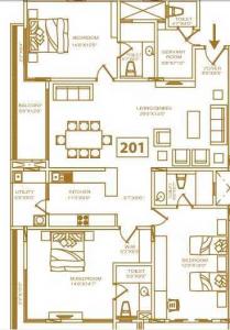 Dhammanagi Zeus - Floor plan
