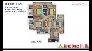 Agrani Pratham - Floor plan