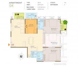 Mak Park Square - Floor plan