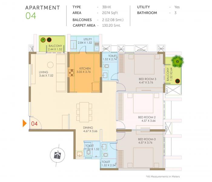 Mak Park Square - Floor Plan