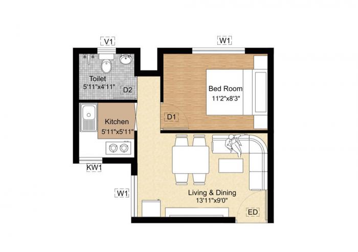 Hallmark Copper County - Floor Plan