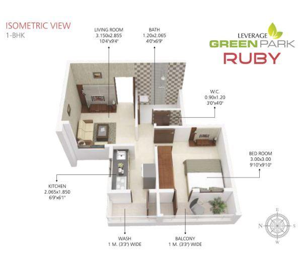 Leverage Ruby - Floor Plan