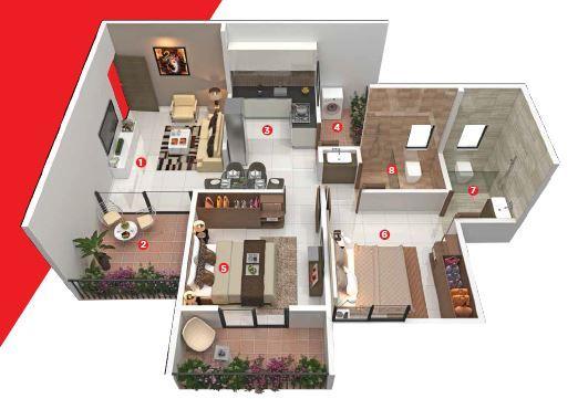 Avior Aagam - Floor Plan