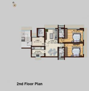 Green Tree Samta - Floor plan