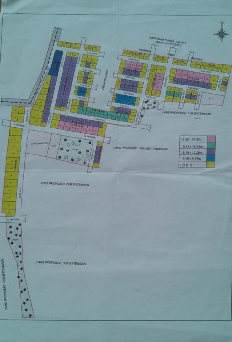 Prashanth Chaya Layout - Master Plan