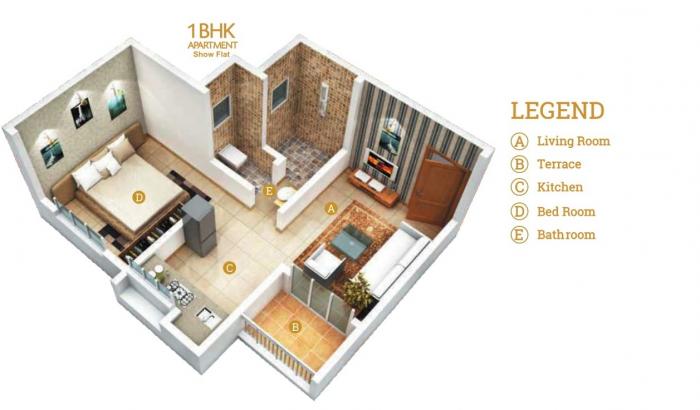 Roshan One - Floor Plan
