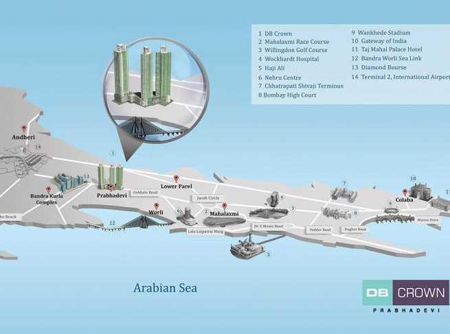 Rustomjee Crown - Locality