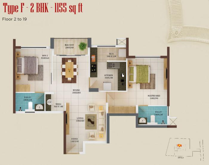 Asset PKS Heritance - Floor Plan