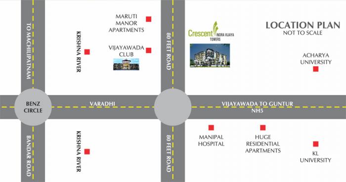 Crescent Indra Vijaya Towers - Locality