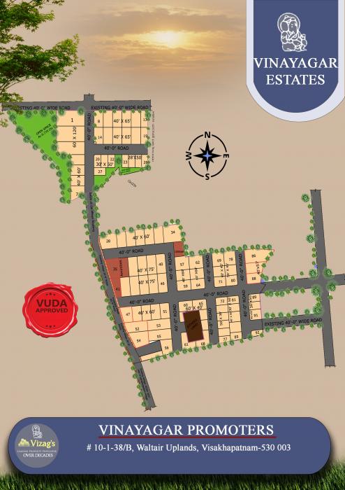 Vinayagar Estates - Master Plan