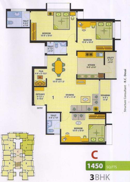 Golden Heights - Floor Plan