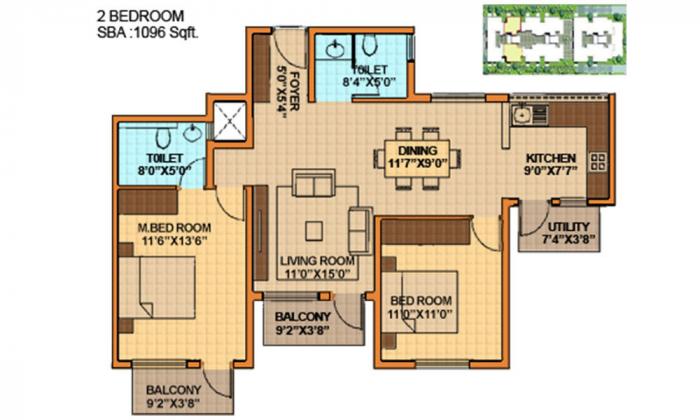 Oceanus Royale - Floor Plan