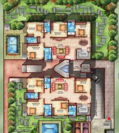 Shanders Villa Grande - Master Plan