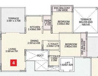 Prabodh Divinity - Floor Plan