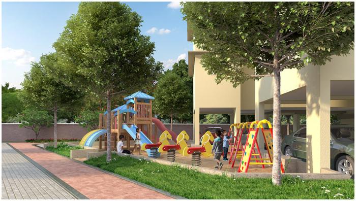 Raj Tulsi Aahan - Outdoor Play area for kids