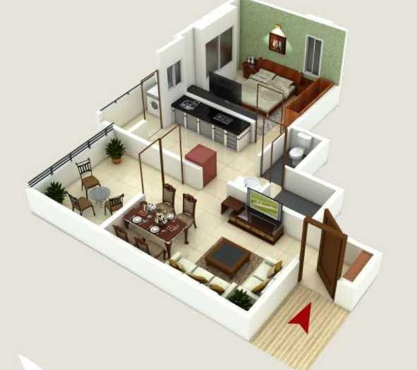 DSK Nandanvan - Floor Plan