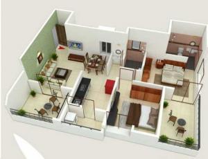 DSK Nandanvan - Floor plan