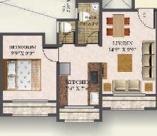 Skywards Regency - Floor plan
