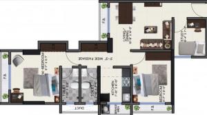 D P Swastik Floresta - Floor plan