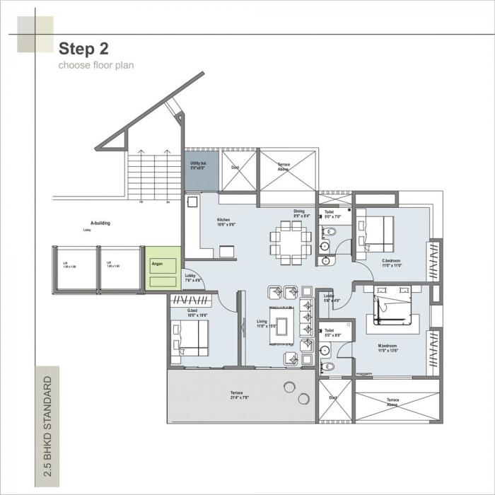 Sigma One Grand Stand - Floor Plan