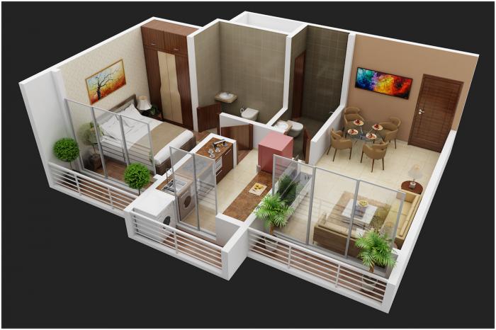 Mukta Luxuria - Floor Plan