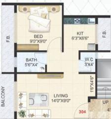 Devkrupa Dev Samruddhi - Floor Plan