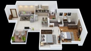 Kuber Imperia - Floor plan