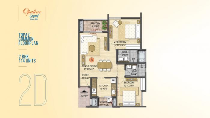 Olympia Opaline Sequel - Floor Plan