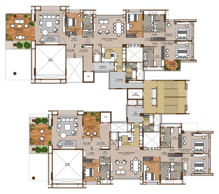 Sangam Solitaire - Site Plan