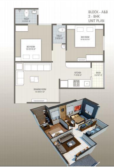 Shivam Infracon Shivam Residency - Floor Plan