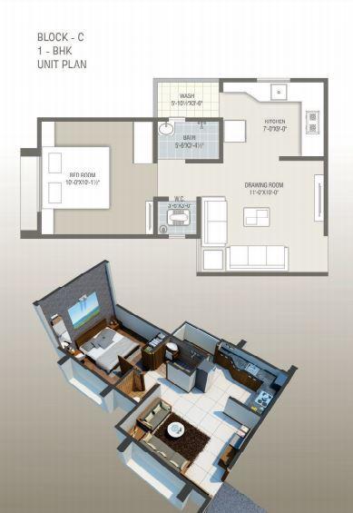 Shivam Infracon Shivam Residency - Floor Plan