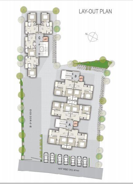 Shivam Infracon Shivam Residency - Master Plan