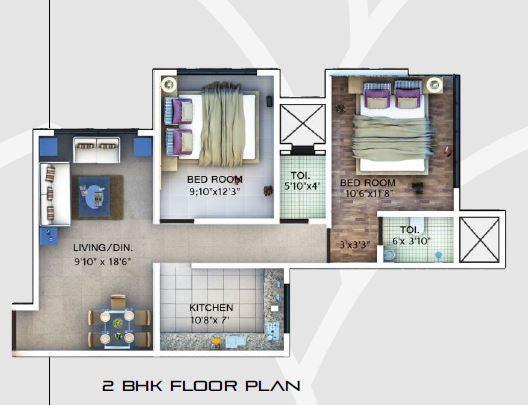Devtaa Codename Desire - Floor Plan
