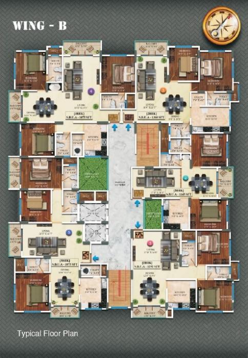 Sankhya Heights - Site Plan