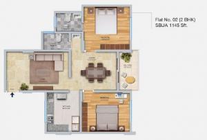 Sankhya Heights - Floor plan