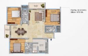 Sankhya Heights - Floor plan