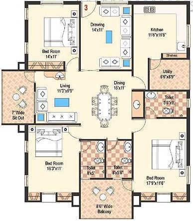 Hallmark Express Towers - Floor Plan