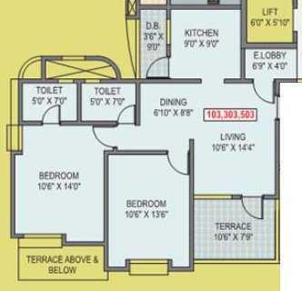 Harshad Ashok Nagar Phase I - Floor Plan