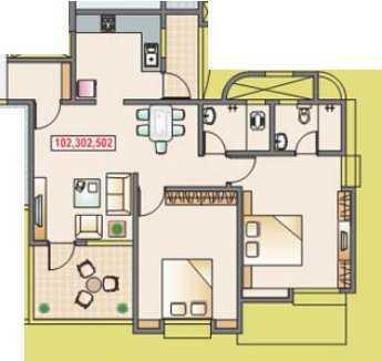 Harshad Ashok Nagar Phase I - Floor Plan